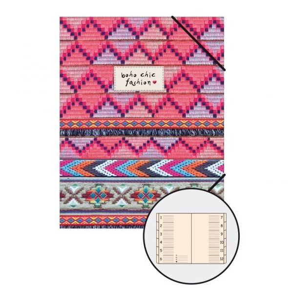 Carpeta clasificadora KATAKRAK BOHO CHIC FASHION. SENFORT Carpeta clasificadora KATAKRAK BOHO CHIC FASHION. SENFORT