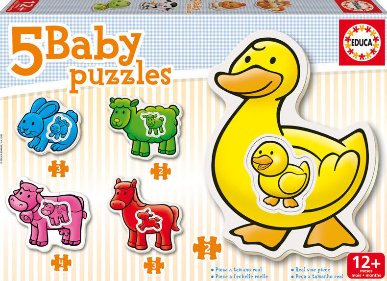 BABY PUZZLES LA GRANJA. EDUCA BABY PUZZLES LA GRANJA. EDUCA