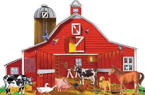 PUZZLE GRANJA. MELISSA&DOUG PUZZLE GRANJA. MELISSA&DOUG
