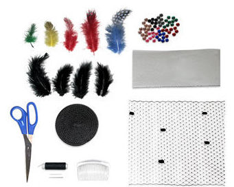 TOCADO PARA FIESTA ALPINO KIT TOCADO PARA FIESTA ALPINO KIT