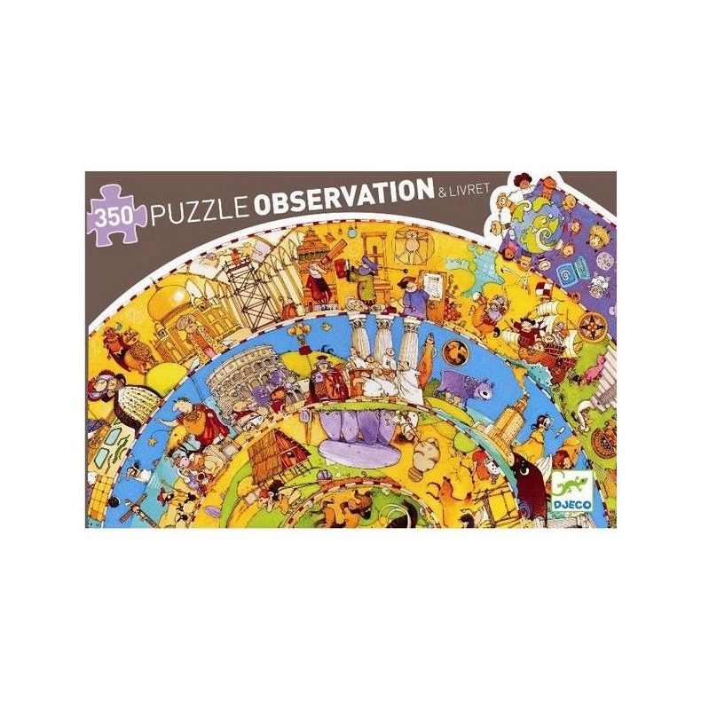 PUZZLE OBSERVACIÓN: LA HISTORIA. DJECO PUZZLE OBSERVACIÓN: LA HISTORIA. DJECO