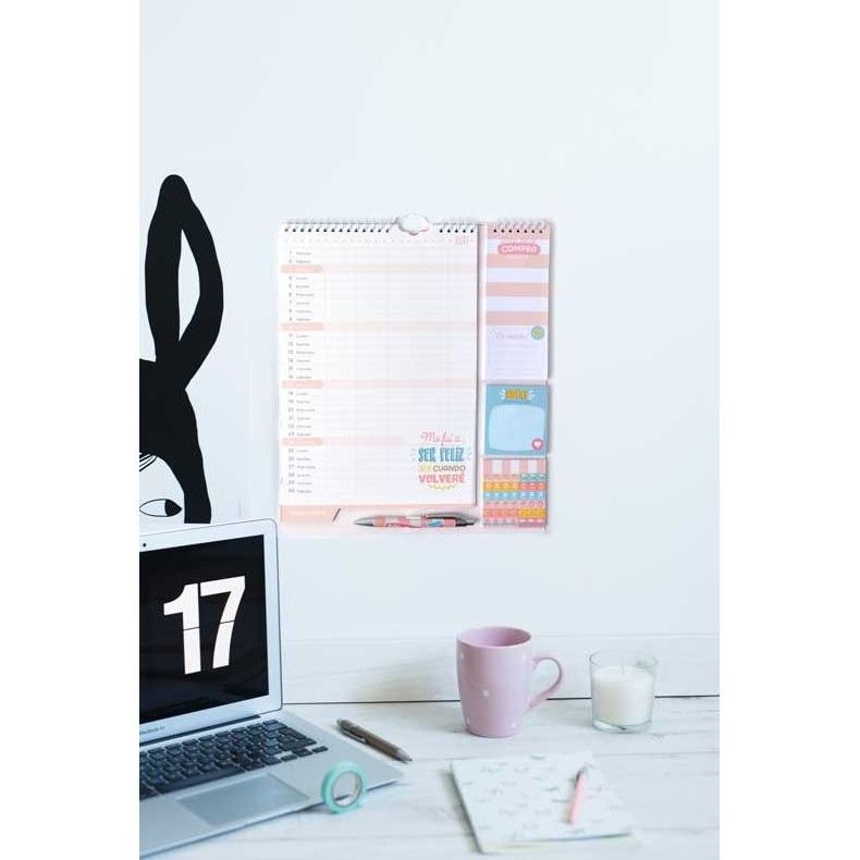 Calendario planificador familiar 2017/2018 Carouge Calendario planificador familiar 2017/2018 Carouge