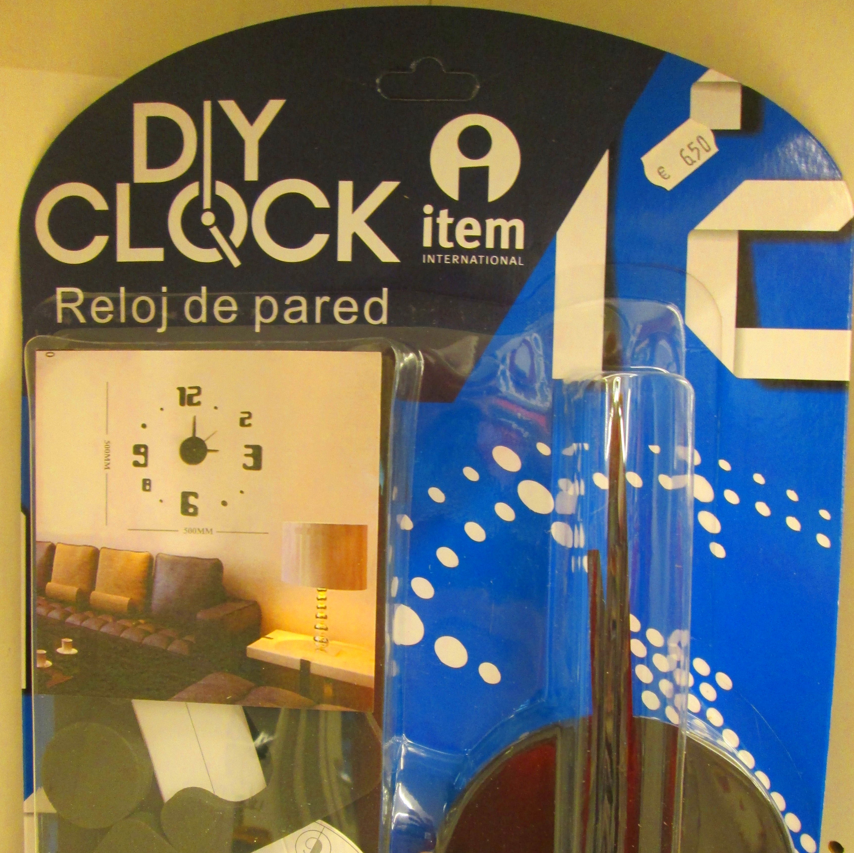 Hazlo tu mismo. Fabrica tu reloj de pared Hazlo tu mismo. Fabrica tu reloj de pared
