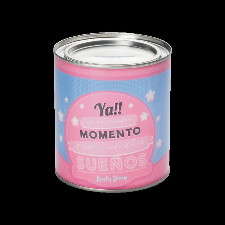Hucha mensaje "Ya es el mejor momento.." Hucha mensaje "Ya es el mejor momento.."