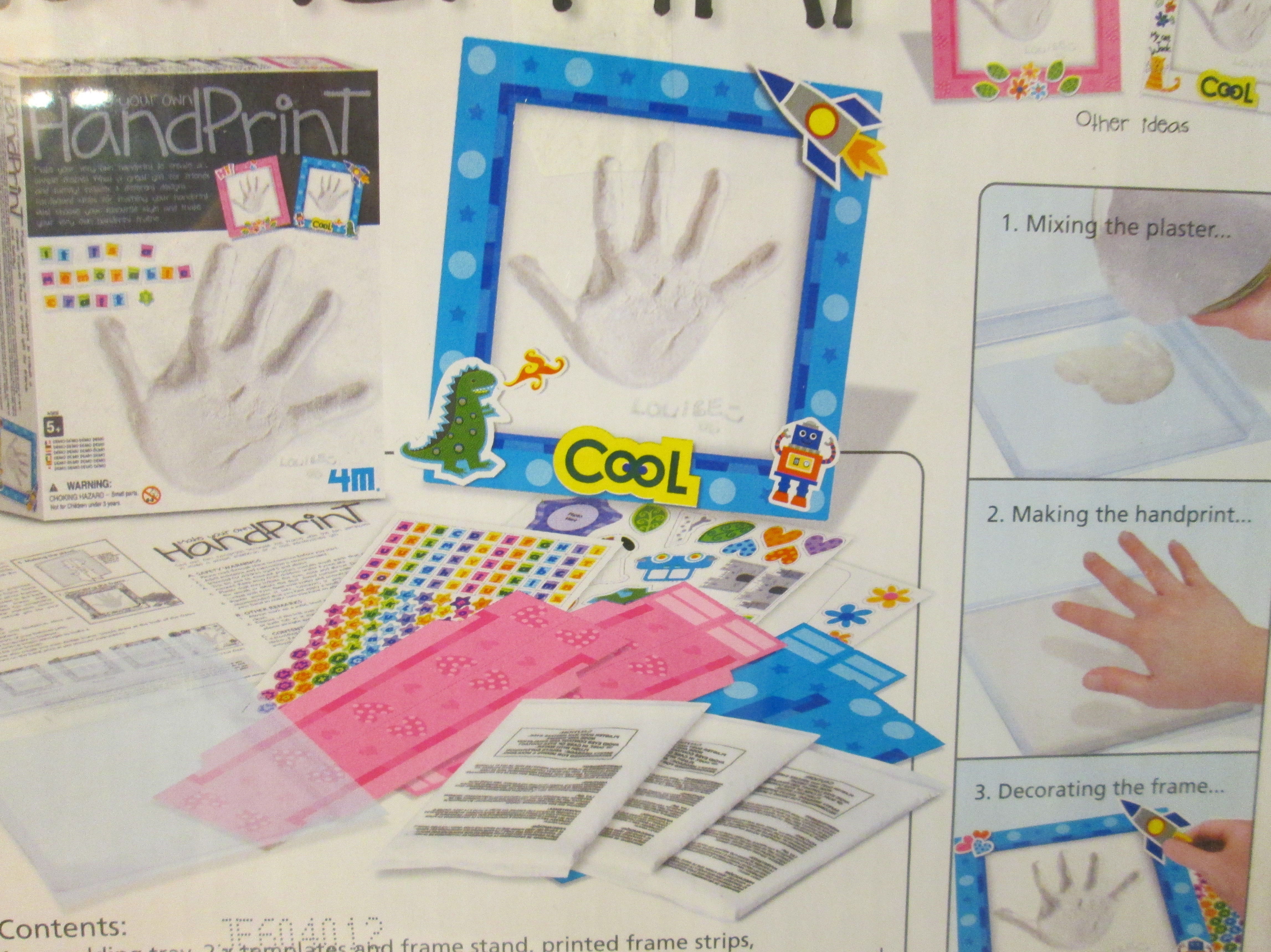 Hazlo tu. Crea tu mano en escayola Hazlo tu. Crea tu mano en escayola