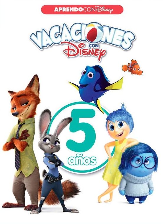 VACACIONES CON DISNEY 5 AÑOS. DISNEY JUNIOR VACACIONES CON DISNEY 5 AÑOS. DISNEY JUNIOR