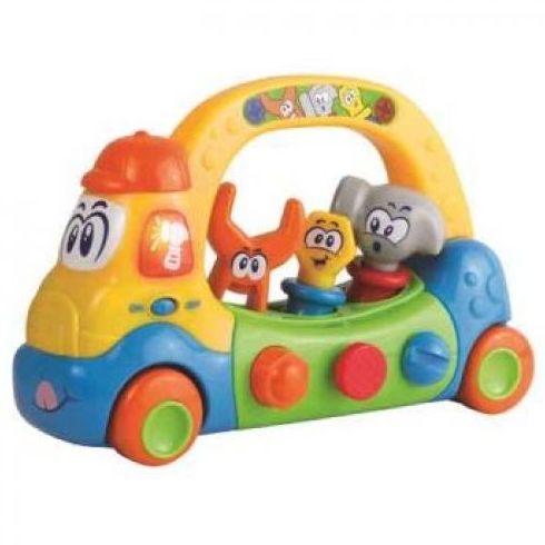 Cajita de herramientas con luz y ruedas. Little Learner Tool Mobile