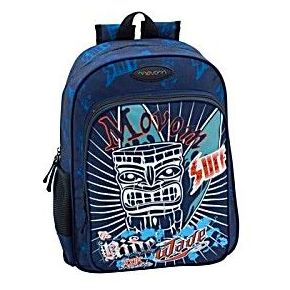 Mochila Polinesia azul Libreria Intomar Mochila Polinesia azul Libreria Intomar