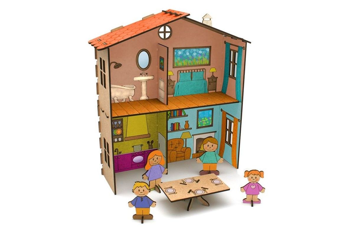 Juego de construcción en madera para jóvenes arquitectos Juego de construcción en madera para jóvenes arquitectos