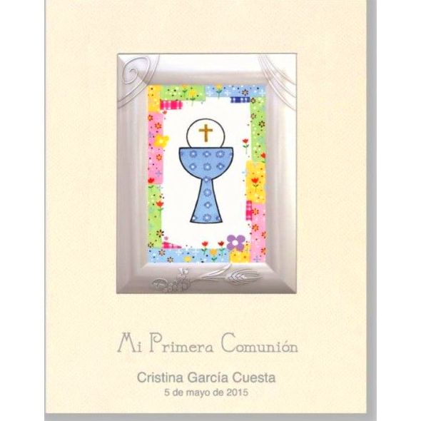 PRIMERA COMUNIÓN. LIBRO PORTARRETRATO. EDICROMO PRIMERA COMUNIÓN. LIBRO PORTARRETRATO. EDICROMO