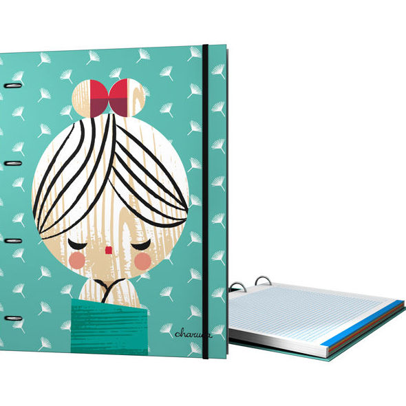 Carpeta anillas equipada ringbook carpebloc CHARUCA NATURE.GRAFOPLAST Carpeta anillas equipada ringbook carpebloc CHARUCA NATURE.GRAFOPLAST