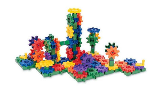 Construcción con engranajes. Beginner´s Building Set