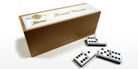 Dominó Chamelo marfilina caja plástico - Fournier Dominó Chamelo marfilina caja plástico - Fournier