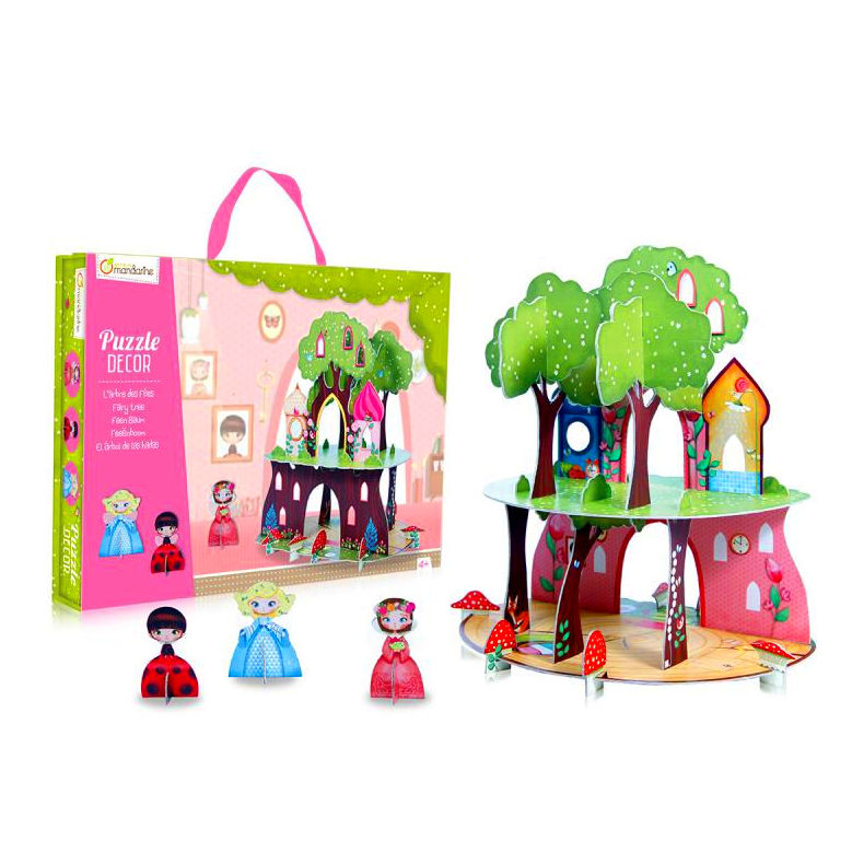 Puzzle decor 3D árbol hadas. AVENUE MANDARINE Puzzle decor 3D árbol hadas. AVENUE MANDARINE