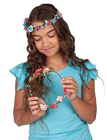 Hazte tus diademas de flores. Creativity for Kids