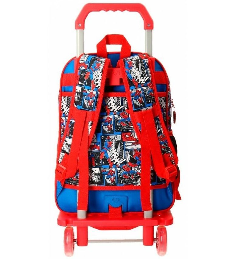 Mochila SPIDERMAN. Con carro. Mochila SPIDERMAN. Con carro.