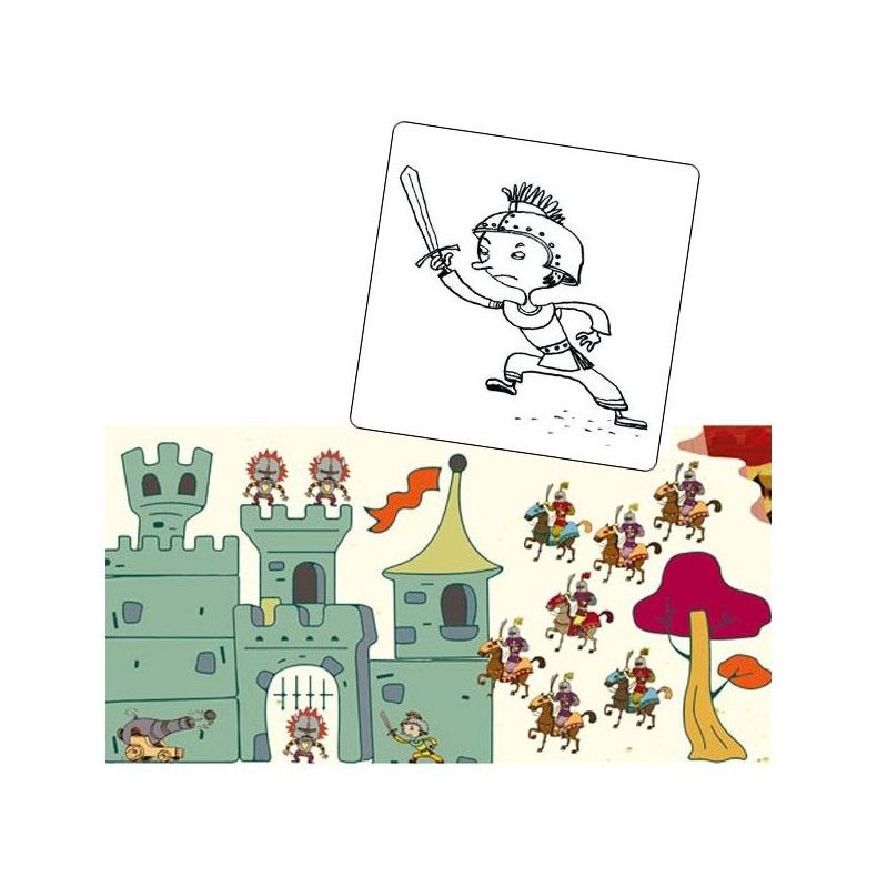 Sellos Medievales. Pinta y decora tus fantasías. Djeco. 3070900087903 Sellos Medievales. Pinta y decora tus fantasías. Djeco. 3070900087903