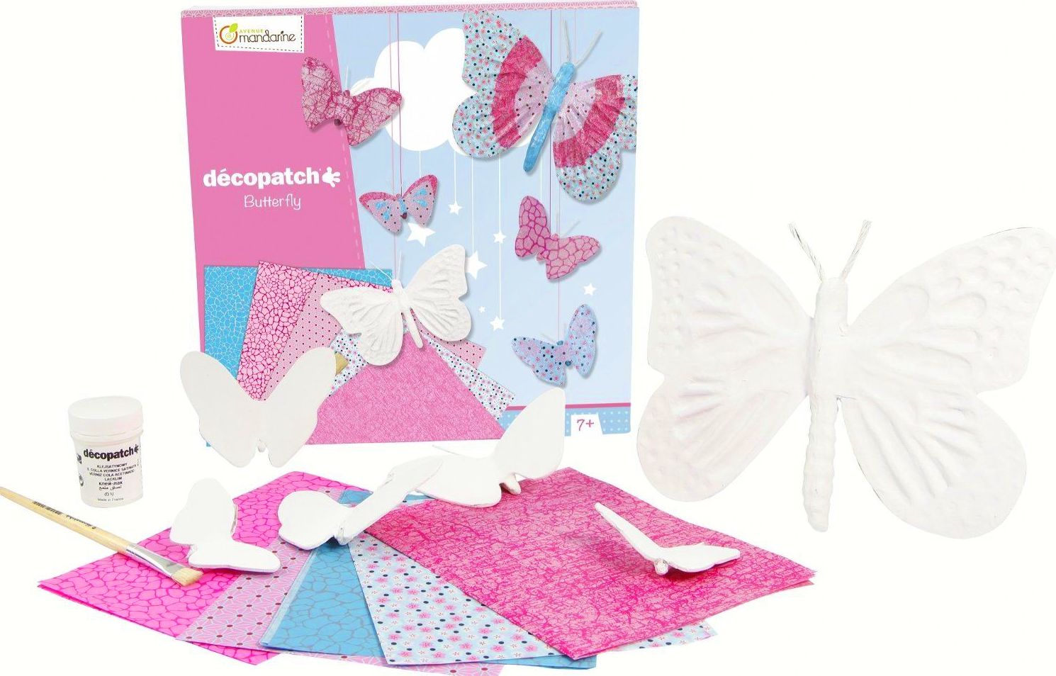 DECORA MARIPOSAS. DECOPATCH. AVENUE MANDARINE DECORA MARIPOSAS. DECOPATCH. AVENUE MANDARINE