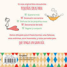 PEQUEÑAS IDEAS PARA QUE TENGAS UN GRAN DIA PEQUEÑAS IDEAS PARA QUE TENGAS UN GRAN DIA
