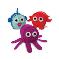 Aprende a coser peluches. Criaturas Marinas Sew Softies. Aprende a coser peluches. Criaturas Marinas Sew Softies.