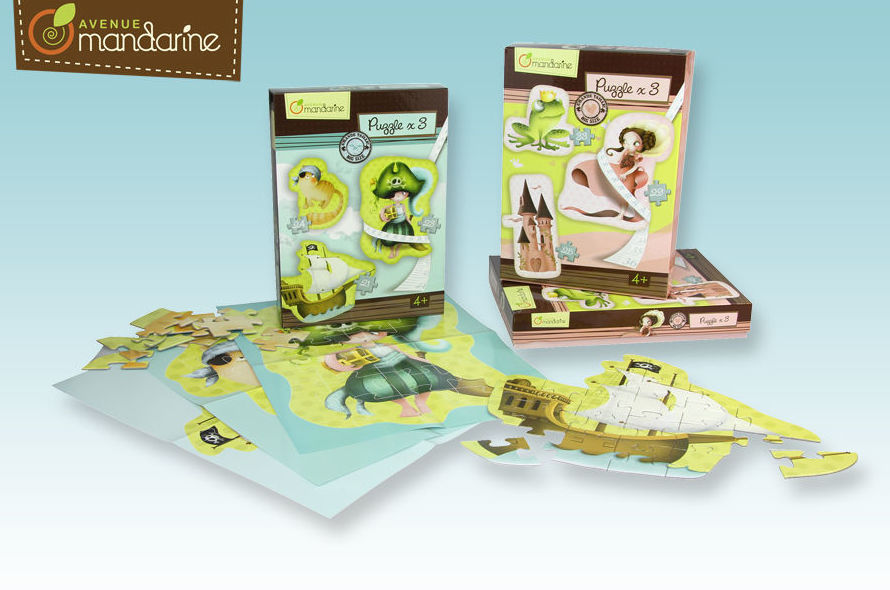 PUZZLES GRANDES AVENUE MANADARINE PUZZLES GRANDES AVENUE MANADARINE