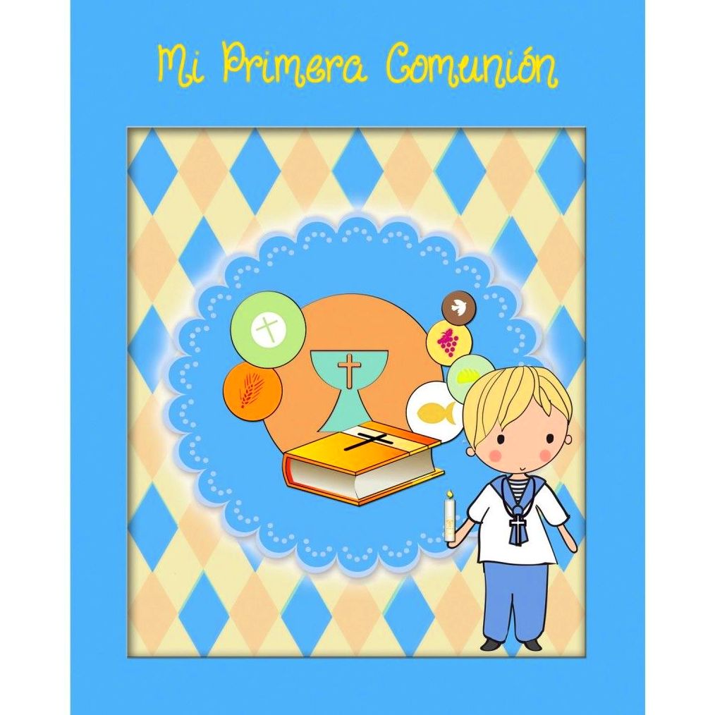 PRIMERA COMUNIÓN. LIBRO COMUNION NIÑO CALIZ. ARGUVAL PRIMERA COMUNIÓN. LIBRO COMUNION NIÑO CALIZ. ARGUVAL