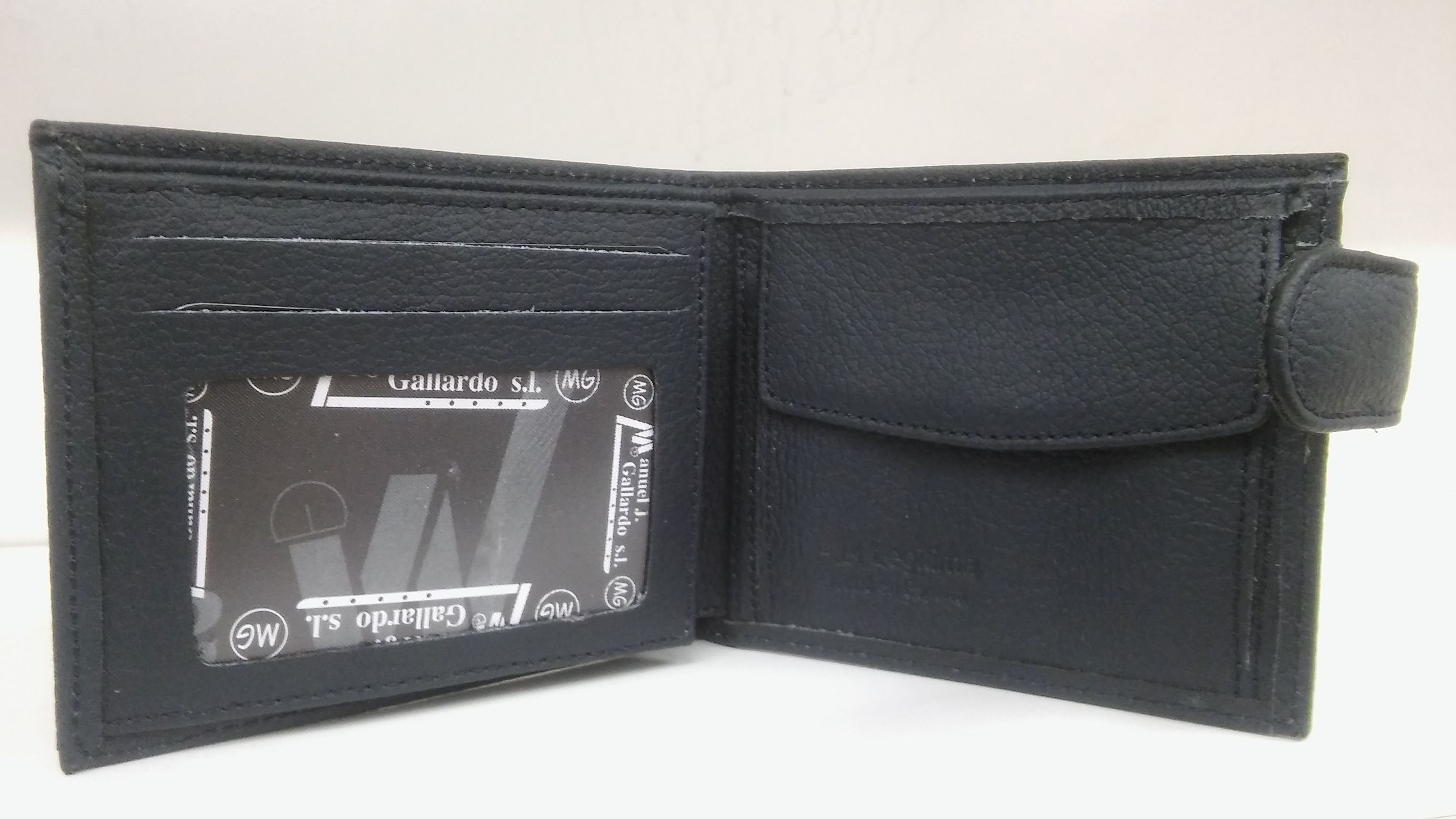 CARTERA PIEL CABALLERO IRUN AZUL. Manuel Gallardo. Piel CARTERA PIEL CABALLERO IRUN AZUL. Manuel Gallardo. Piel