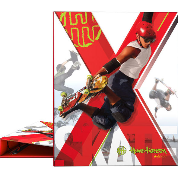 Carpeta 4 anillas HANS TIESSEN SKATE. GRAFOPLAST Carpeta 4 anillas HANS TIESSEN SKATE. GRAFOPLAST