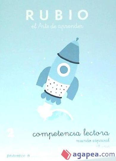 COMPETENCIA LECTORA - MUNDO ESPACIAL. ED. RUBIO COMPETENCIA LECTORA - MUNDO ESPACIAL. ED. RUBIO
