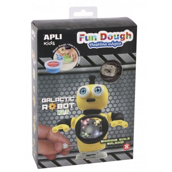 Haz un robot galáctico con pasta Fun Dough. Se Ilumina y Anda Apli 14492 Haz un robot galáctico con pasta Fun Dough. Se Ilumina y Anda Apli 14492