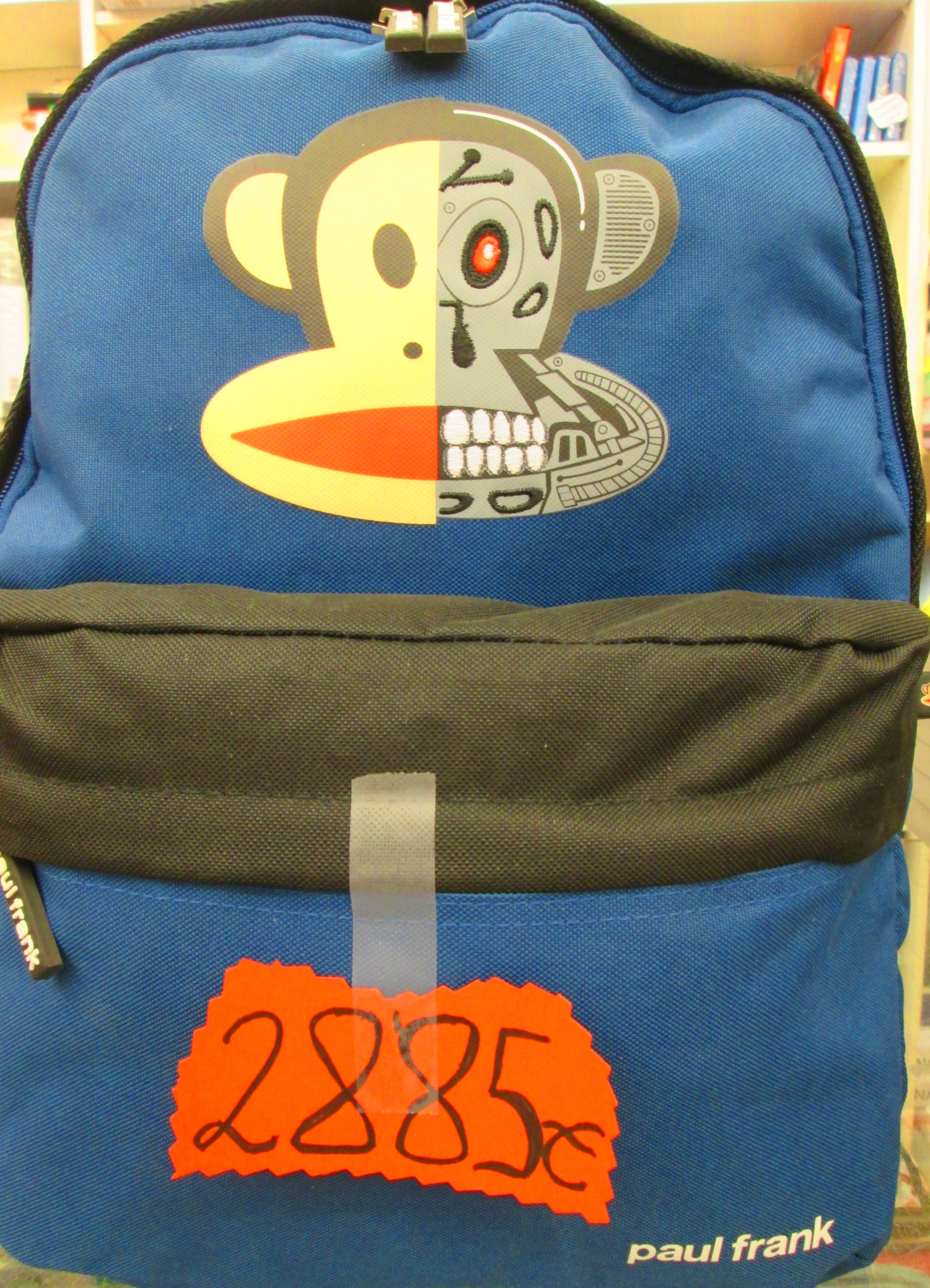 MOCHILA PAUL FRANK TERMINATOR AZUL MOCHILA PAUL FRANK TERMINATOR AZUL