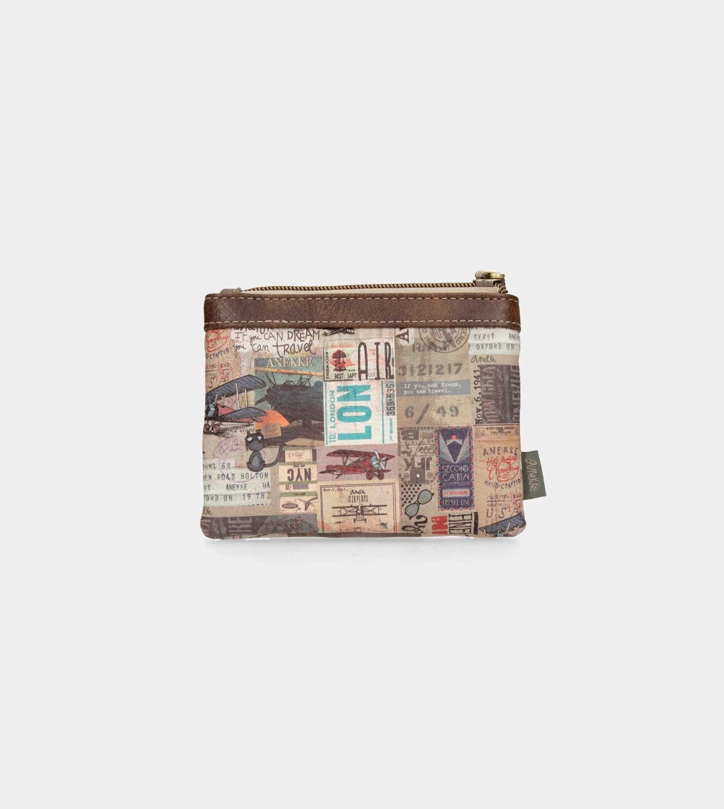 Monedero Anneke Aviator. Medidas: 13x1x10 cm Monedero Anneke Aviator. Medidas: 13x1x10 cm