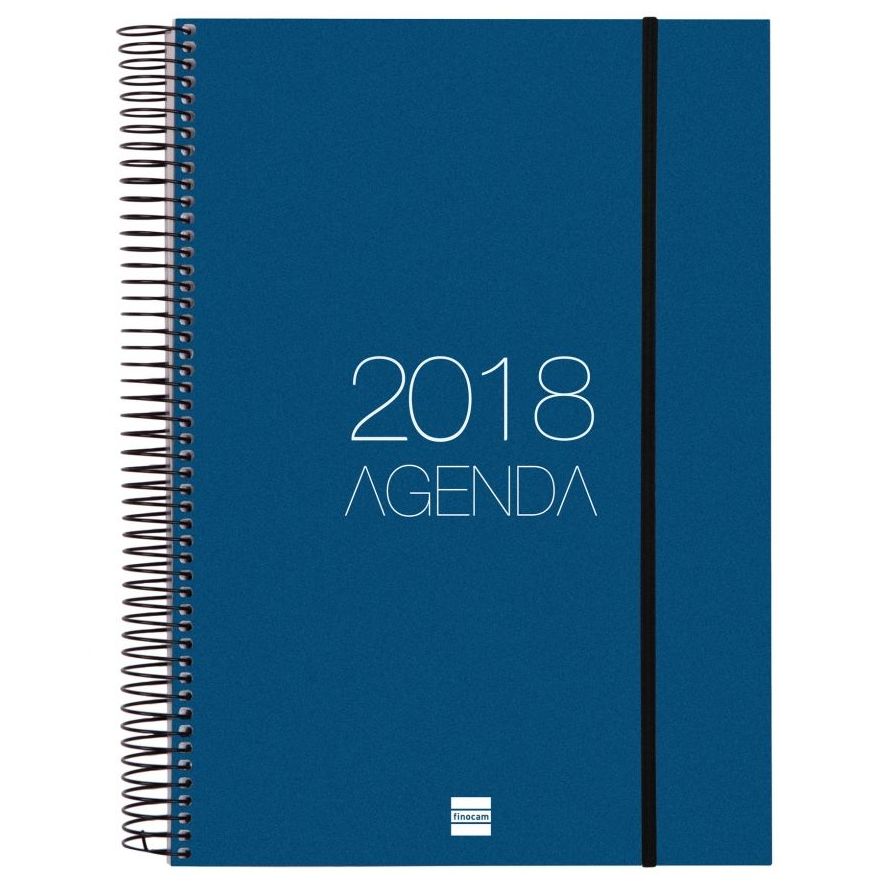 Agenda espiral opaque 2018. Finocam Agenda espiral opaque 2018. Finocam