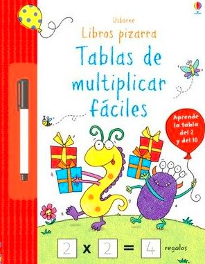 Tablas de multiplicar fáciles. Libros pizarra. USBORNE Tablas de multiplicar fáciles. Libros pizarra. USBORNE
