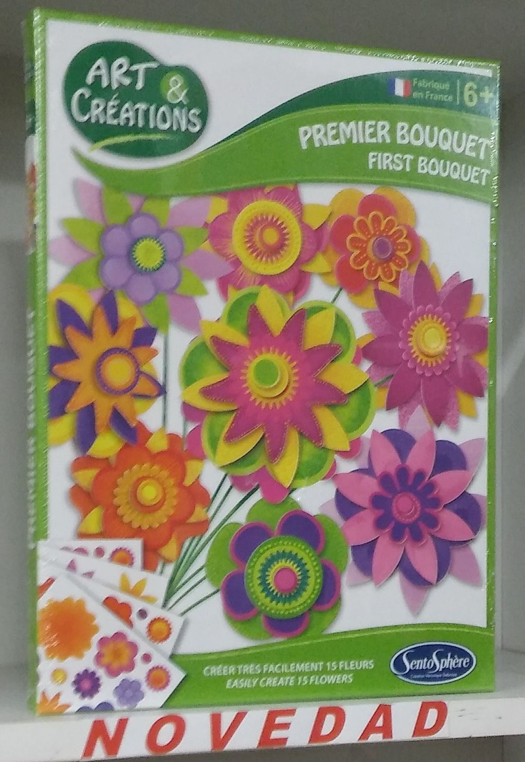 Flores coloristas tridimensionales. 3373910020008 Flores coloristas tridimensionales. 3373910020008