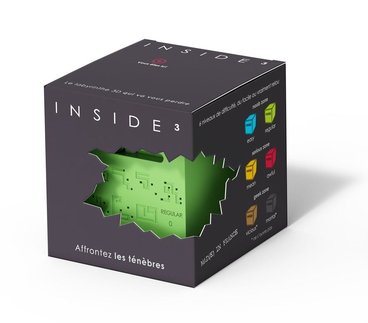 Inside3 NIVEL Regular. Cubo laberinto Inside3 NIVEL Regular. Cubo laberinto