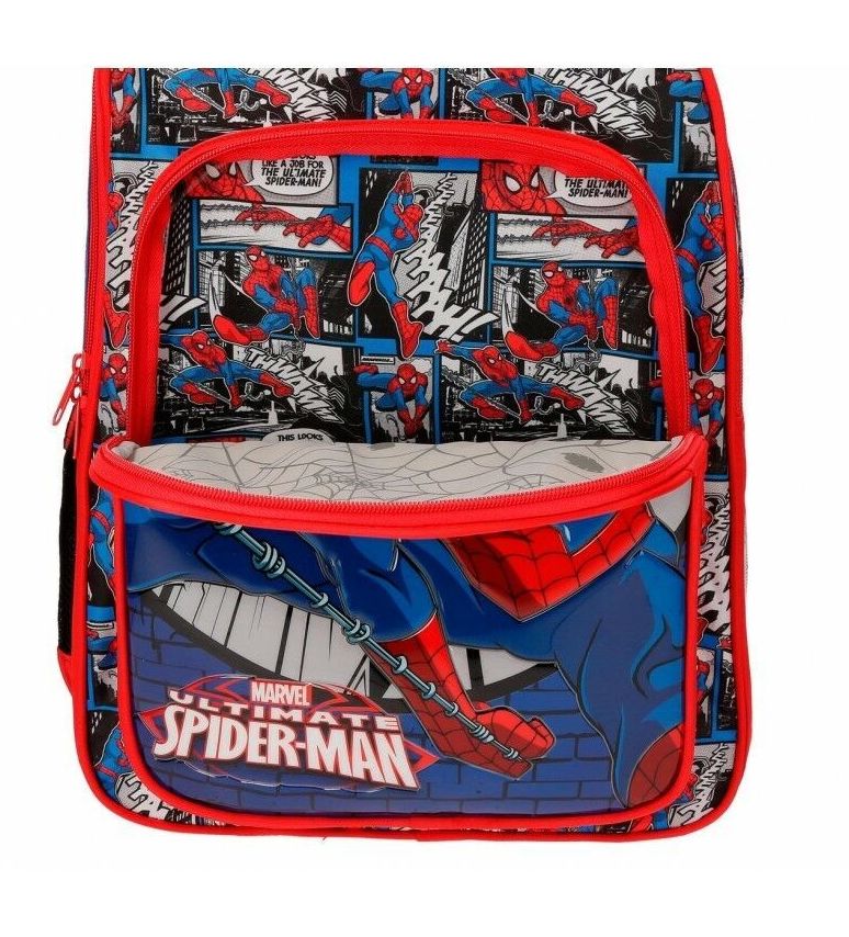 Mochila SPIDERMAN. Con carro. Mochila SPIDERMAN. Con carro.