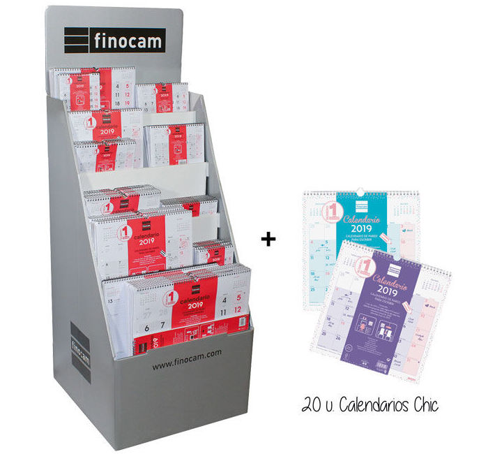 Calendarios pared y sobremesa Finocam 2019 Calendarios pared y sobremesa Finocam 2019