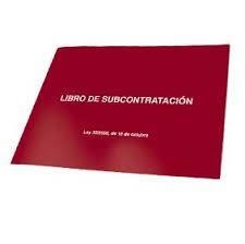 Libro de subcontratación Libro de subcontratación