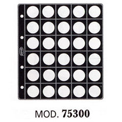 PARDO Hojas monedas Neutras negras. Modelo 752 PARDO Hojas monedas Neutras negras. Modelo 752