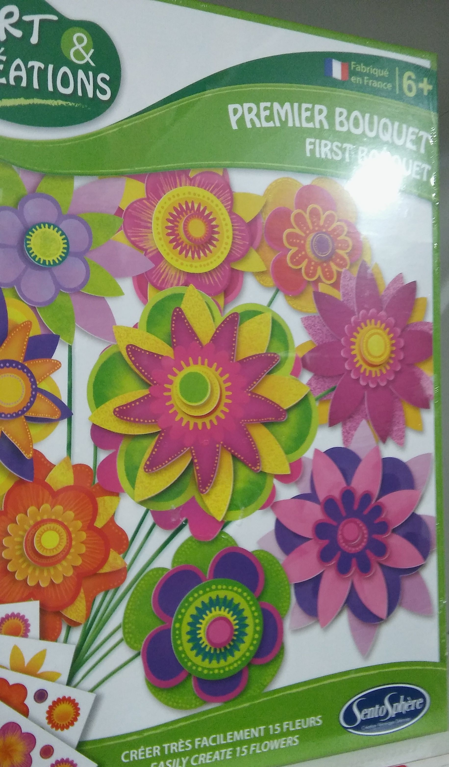Flores coloristas tridimensionales. 3373910020008 Flores coloristas tridimensionales. 3373910020008