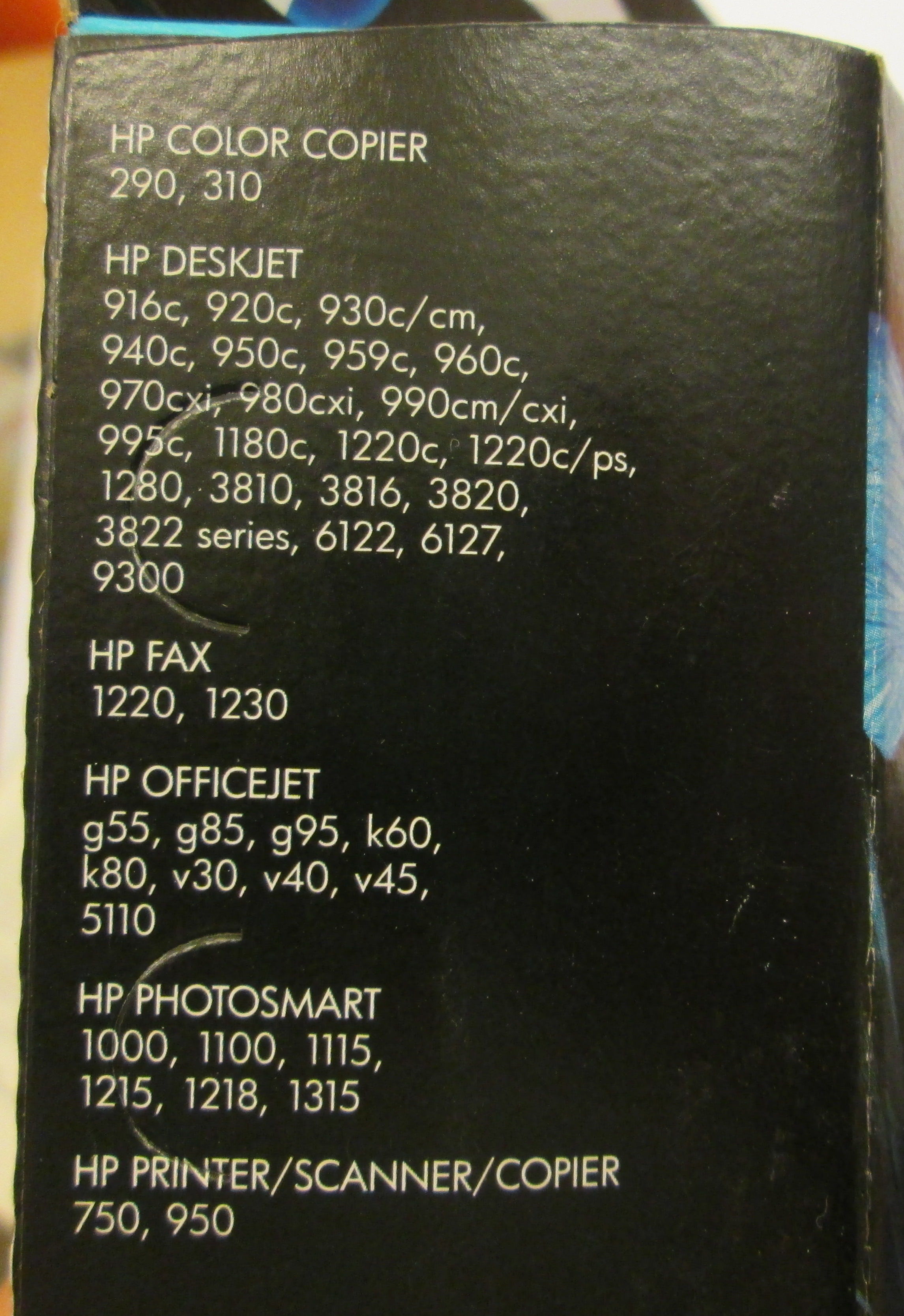 Cartucho original H.P. 15 y 78 Cartucho original H.P. 15 y 78