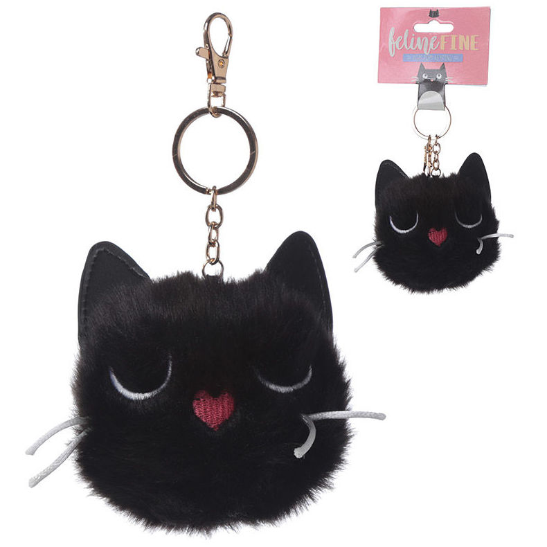 Llavero Pom Pom Gato Feline Fine Llavero Pom Pom Gato Feline Fine