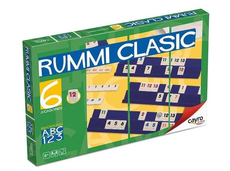 Juego rummi classic 6 jugadores Cayro Juego rummi classic 6 jugadores Cayro