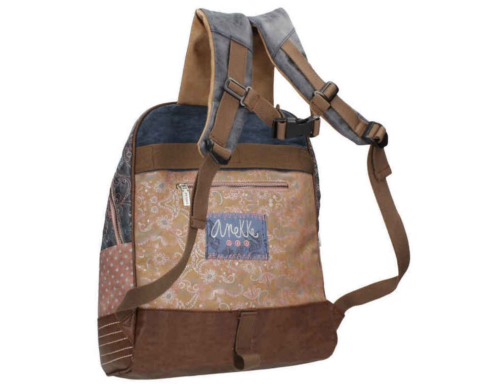 Mochila escolar Anekke Moon azul 36X14X40cm Mochila escolar Anekke Moon azul 36X14X40cm