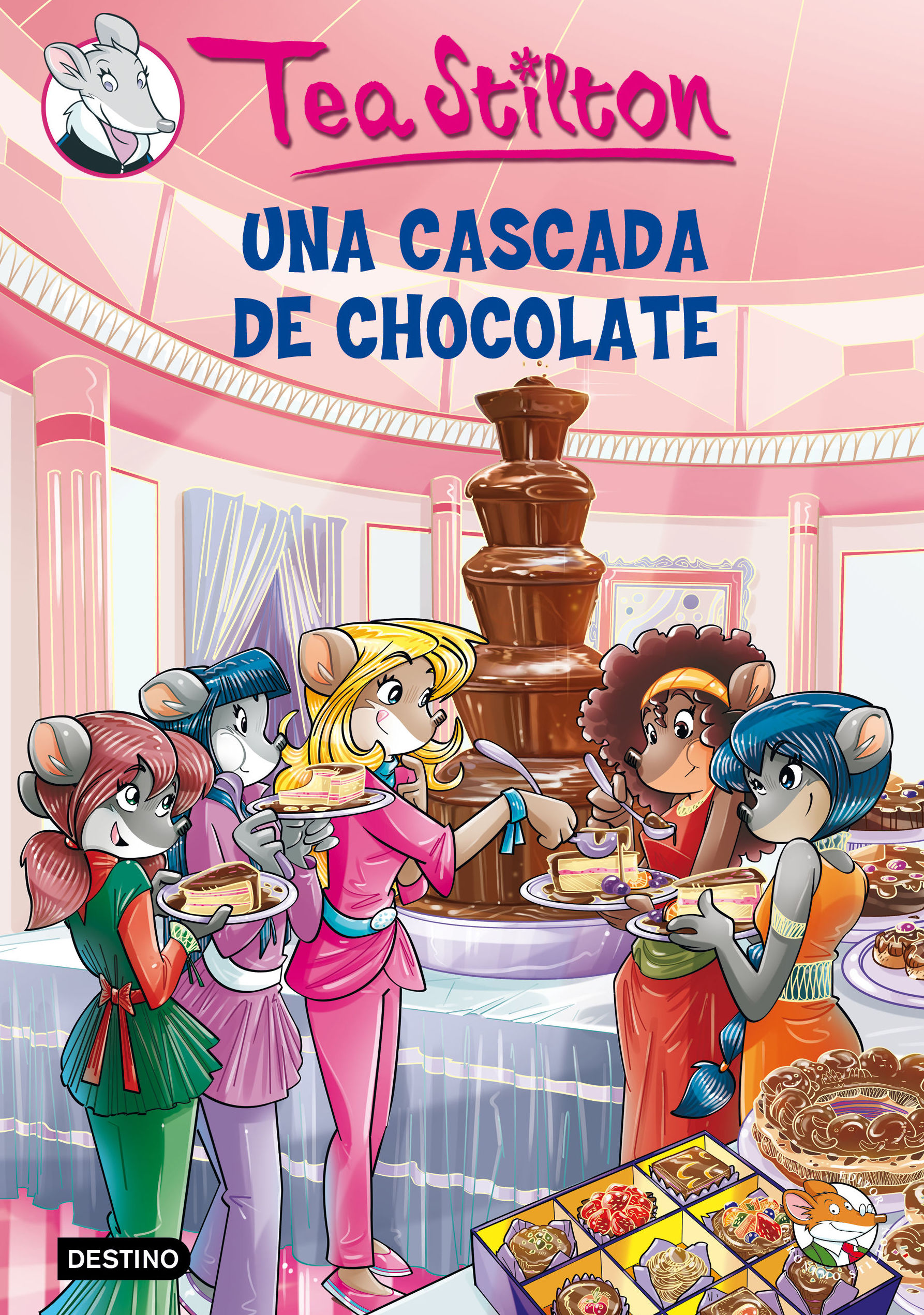 UNA CASCADA DE CHOCOLATE UNA CASCADA DE CHOCOLATE