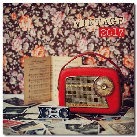 Calendario Pared 2017 Vintage Calendario Pared 2017 Vintage