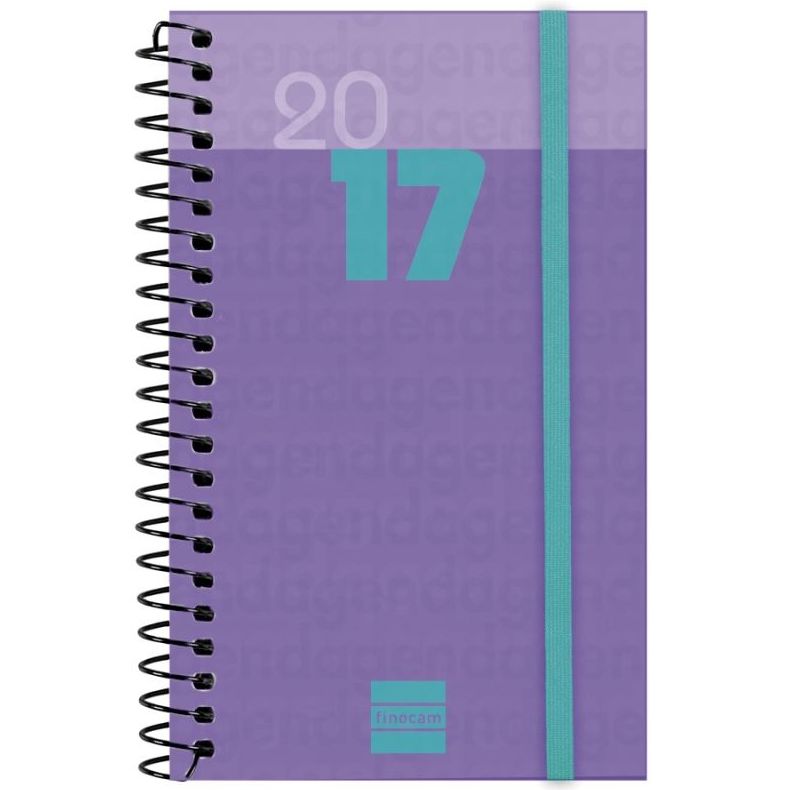 Agenda 2017. 79x127 mm. Semana vista. Year. Finocam Agenda 2017. 79x127 mm. Semana vista. Year. Finocam