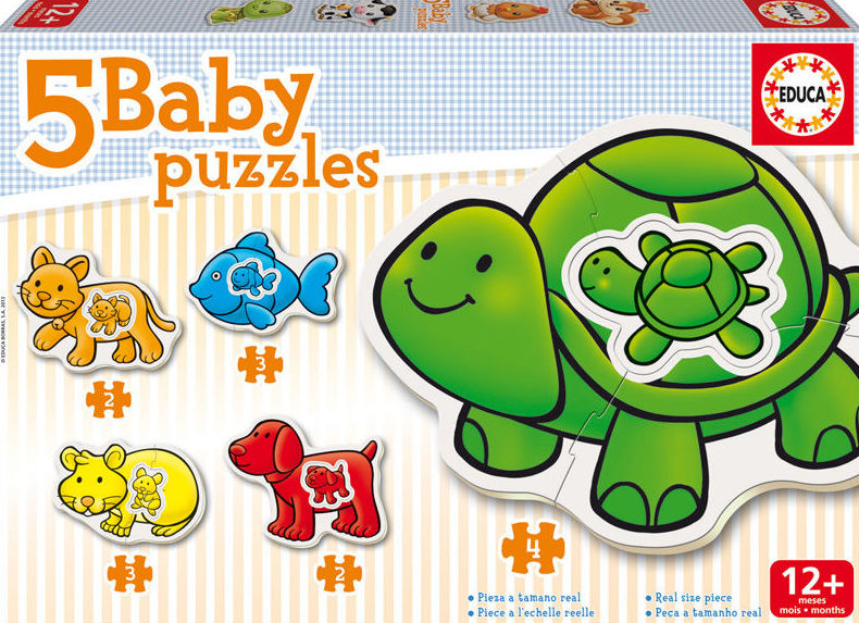 BABY PUZZLES ANIMALES. EDUCA BABY PUZZLES ANIMALES. EDUCA