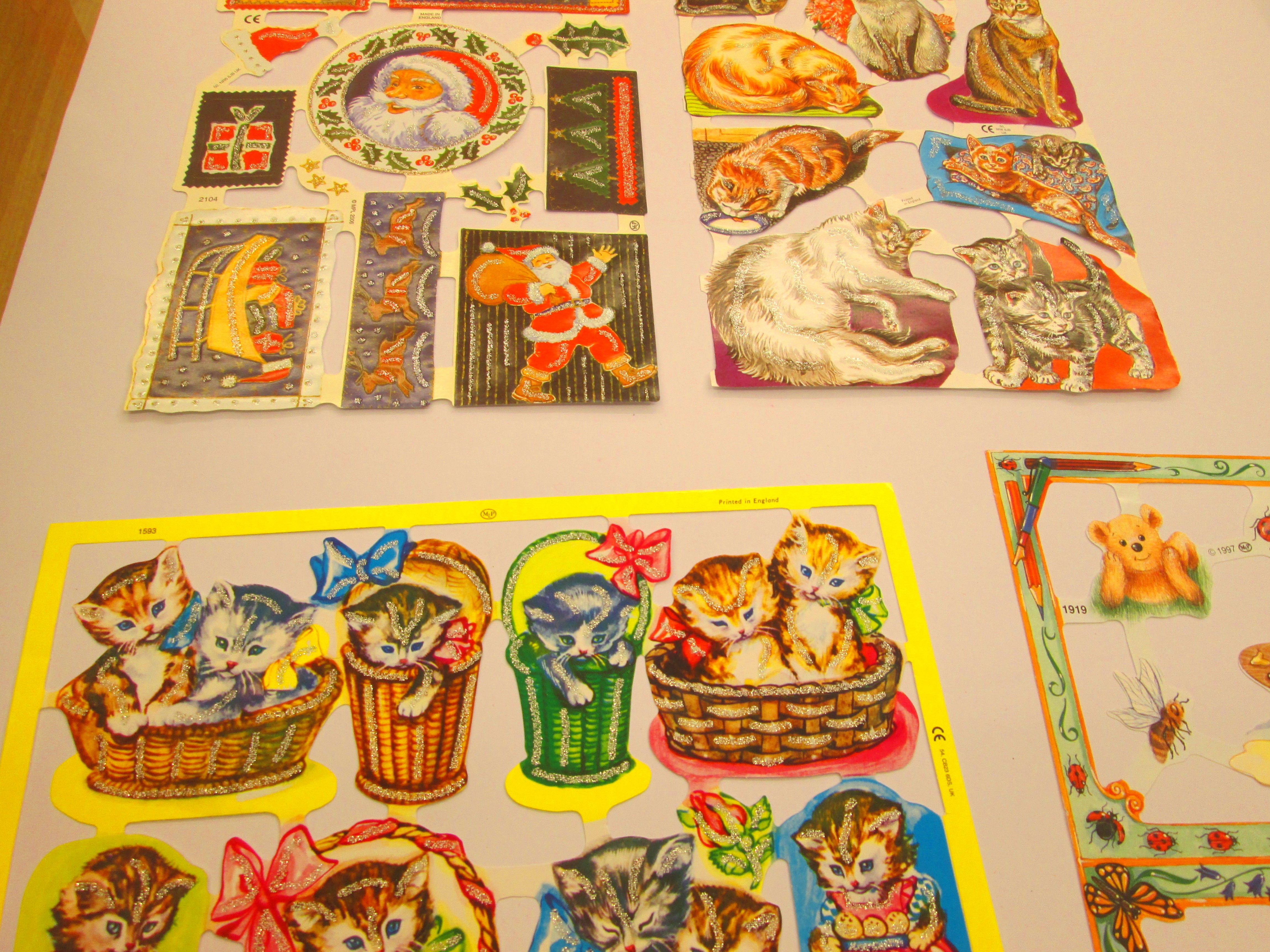 CROMOS INGLESES CON BRILLANTINA CROMOS INGLESES CON BRILLANTINA